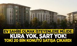 Ev Sahibi Olmak İsteyenlere Müjde: TOKİ 20 Bin Konutu Satışa Çıkardı