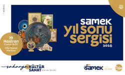 SAMEK Kursiyerlerinin Eserleri OSM’de Sanatseverlerle Buluşacak