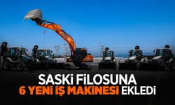 SASKİ Filosuna 6 Yeni İş Makinesi Ekledi