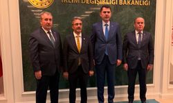 Başkan Dinç, Bakan Kurum’u Ziyaret Etti