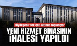 Yeni Hizmet Binasının İhalesi Yapıldı