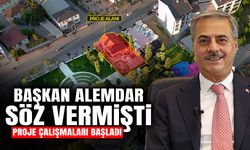 Başkan Alemdar Söz Vermişti: Proje Çalışmaları Başladı