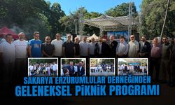 Sakarya Erzurumlular Derneğinden Geleneksel Piknik Programı