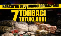 Karasu’da Uyuşturucu Operasyonu: 7 Torbacı Tutuklandı