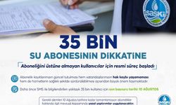 SASKİ’den 35.000 Aboneyi İlgilendiren Duyuru