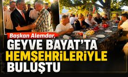 Başkan Alemdar, Geyve Bayat’ta Hemşehrileriyle Buluştu