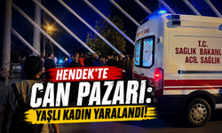 Hendek’te Can Pazarı: Yaşlı Kadın Yaralandı!