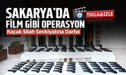 Sakarya’da Film Gibi Operasyon Kaçak Silah Sevkiyatına Darbe