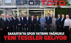 Sakarya’ya Spor Yatırımı Yağmuru!