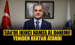 SAÜ’de İkinci Hamza Al Dönemi! Yeniden Rektör Atandı