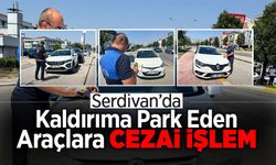 Serdivan’da Kaldırıma Park Eden Araçlara Ceza
