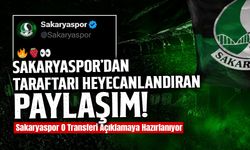 Sakaryaspor’dan Heyecanlandıran Paylaşım!