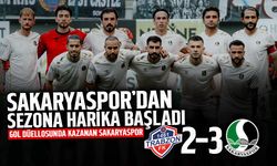 Sakaryaspor Sezona 3 Puanla Başladı!