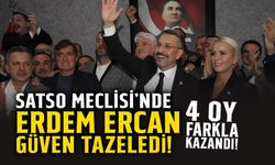SATSO Meclisi’nde Erdem Ercan Güven Tazeledi!