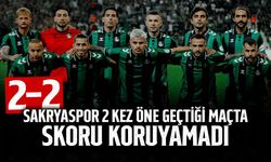 Sakaryaspor'un 5 Maçlık Galibiyet Serisi Sona Erdi!