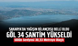Sakarya’da Yağışın Bilançosu Belli Oldu Göl 34 Santim Yükseldi