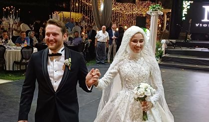 Görkemli Düğün Töreni; Miray ile Faruk İnci Dünyaevine Girdi