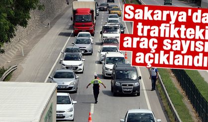TÜİK Açıkladı: Sakarya'daki Araç Sayısı Belli Oldu!