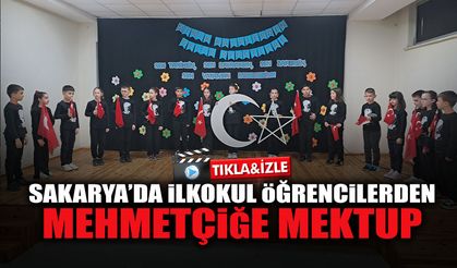 Sakarya’da İlkokul Öğrencilerden Mehmetçiğe Mektup