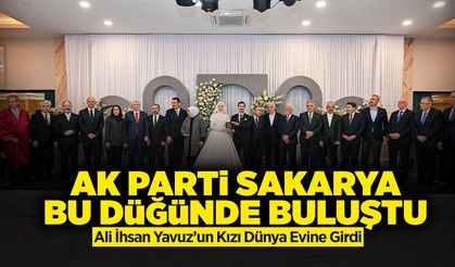 Ak Parti Sakarya Bu Düğünde Buluştu