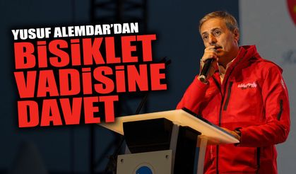 Başkan Alemdar'dan Bisiklet Vadisine Davet