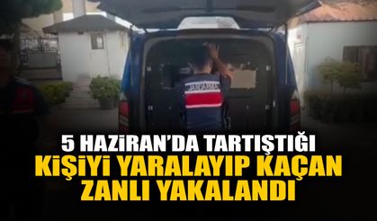 15 Gün Önce Tartıştığı Kişiyi Yaralayıp Kaçan Zanlı Yakalandı