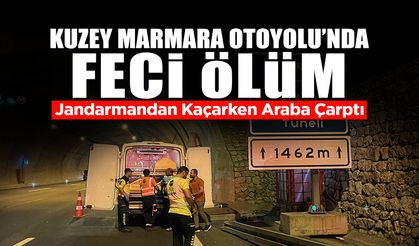 Kuzey Marmara Otoyolu'nda Feci Ölüm!