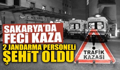 Sakarya'da Feci Kaza: 2 Jandarma Şehit Oldu
