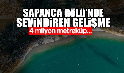 Sapanca Gölü 8 Santimetre Yükseldi!