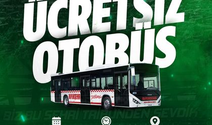 Büyükşehir'den İftar Sonrası Stada Ücretsiz Sefer