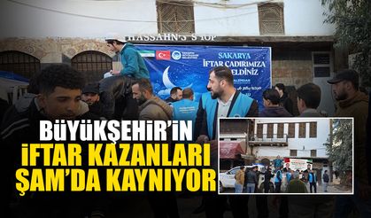 Büyükşehir’in İftar Kazanları Şam’da Kaynıyor