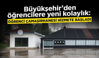 Öğrenci Çamaşırhanesi Hizmete Başladı