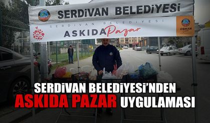 Serdivan Belediyesi’nden Askıda Pazar Uygulaması