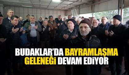 Budaklar’da Bayramlaşma Geleneği devam Ediyor