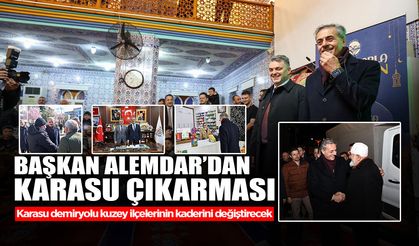 Başkan Alemdar’dan Karasu Çıkarması