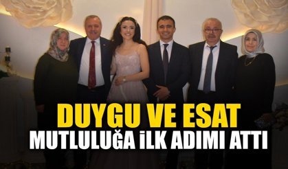 Duygu ve Esat Mutluluğa İlk Adımı Attı