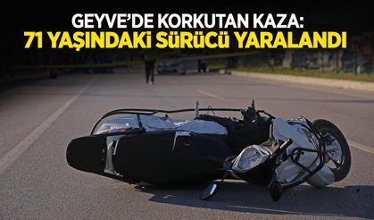 Geyve’de Kaza: 71 Yaşındaki Sürücü Yaralandı