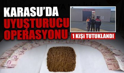 Karasu’da Zehir Operasyonu: 1 Kişi Tutuklandı!