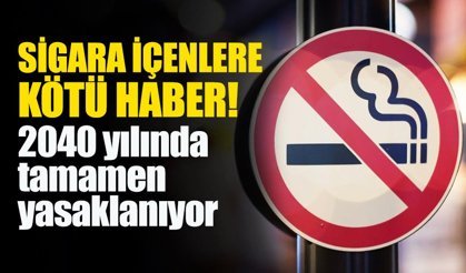 2040'da Tütün Satışı Tamamen Yasaklanıyor