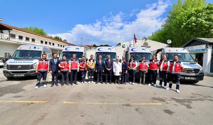 Sakarya'da 3 Yeni Nakil Ambulansı Hizmete Girdi!