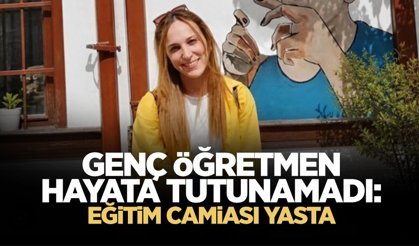 Genç Öğretmenden Kahreden Haber: 8 Aylık Bebeği Vardı...