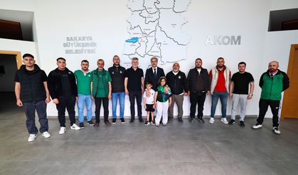 Tatangalar'dan Başkan Yusuf Alemdar'a Ziyaret