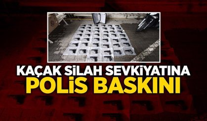Sakarya'da Kaçak Silah Sevkiyatına Polis Baskını