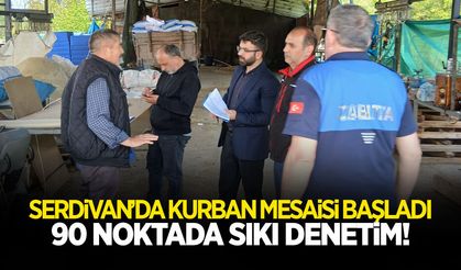 Serdivan’da Kurban Mesaisi Başladı