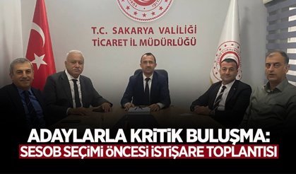 Adaylarla Kritik Buluşma: SESOB Seçimi Öncesi İstişare Toplantısı