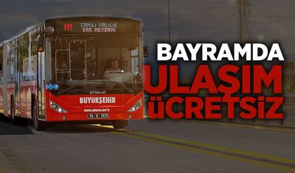 Bayramda Ulaşım Ücretsiz