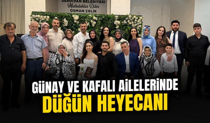 Günay ve Kafalı Ailelerinde Düğün Heyecanı
