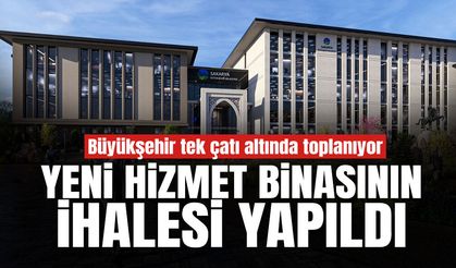 Yeni Hizmet Binasının İhalesi Yapıldı