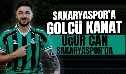 Sakaryaspor'a Golcü Kanat: Uğur Can Sakaryaspor'da!