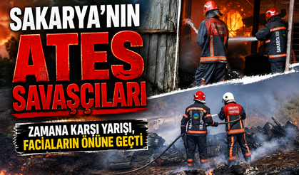 Sakarya'nın Ateş Savaşçıları: Faciaların Önüne Geçti